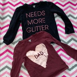 2 toddler tops